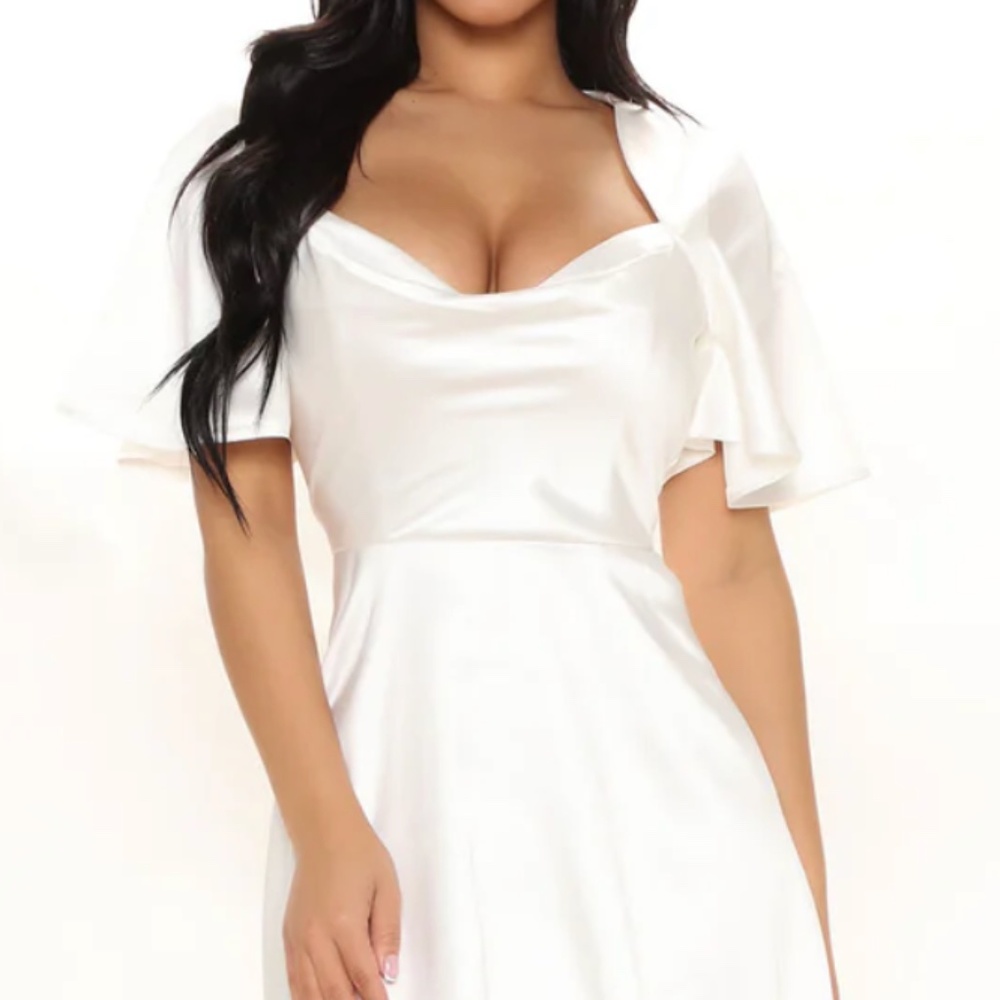 Little White Dress Fashion Nova